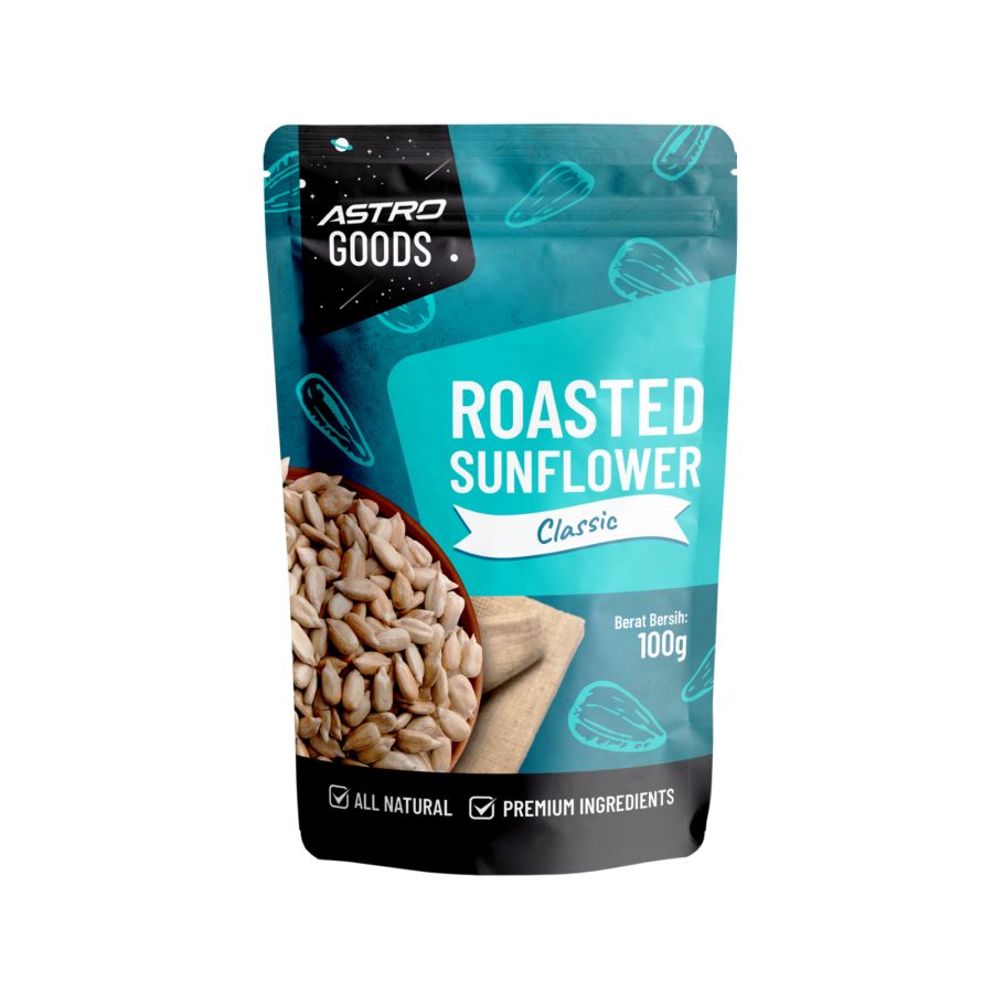 Classic Roasted Sunflower Seeds Astro Goods 100gram