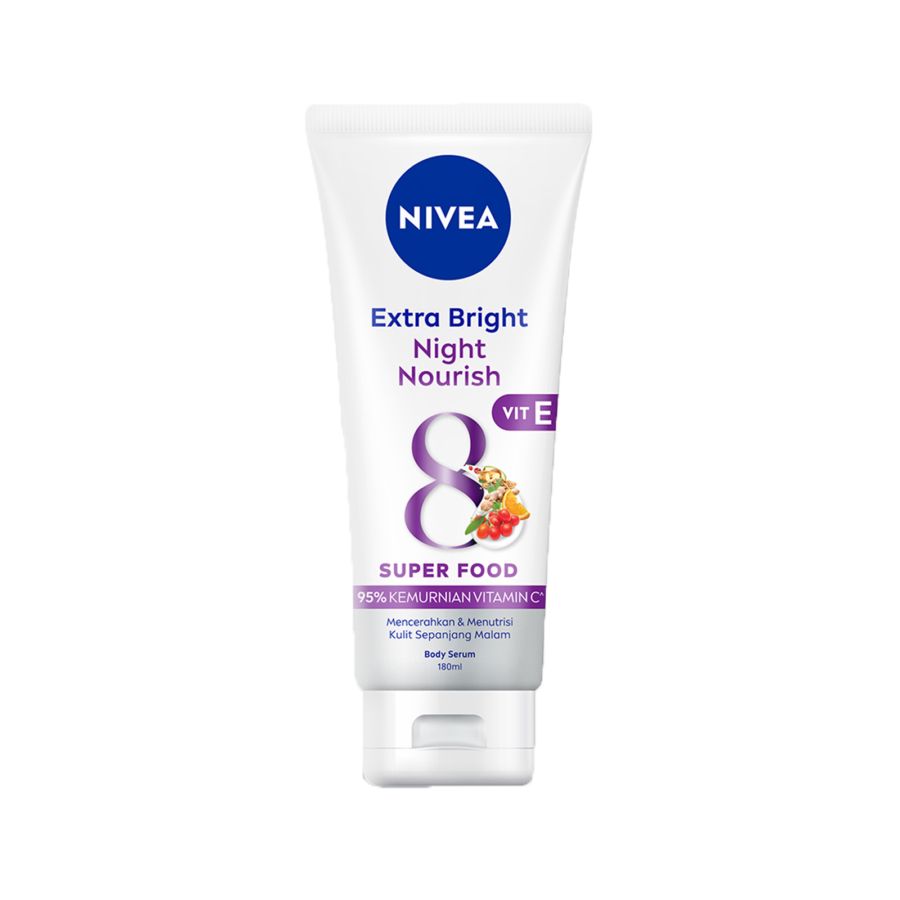 NIVEA Extra Bright Night Nourish Body Serum  180ml