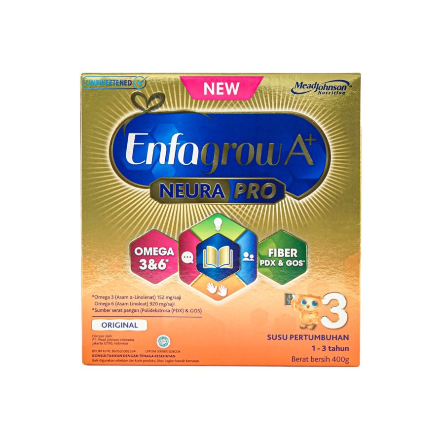 Enfagrow A+ 3 Original Susu Formula 1-3 Tahun 400gram