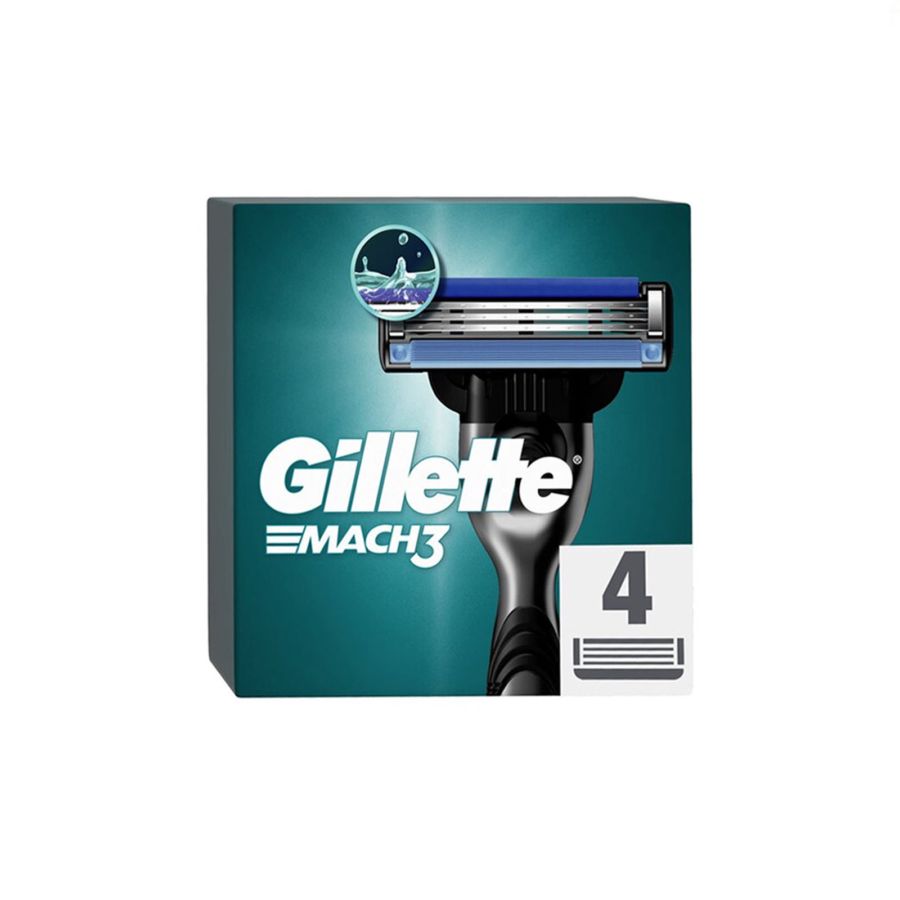 Gillette Mach 3 Fresh Refill Alat Cukur 4pcs