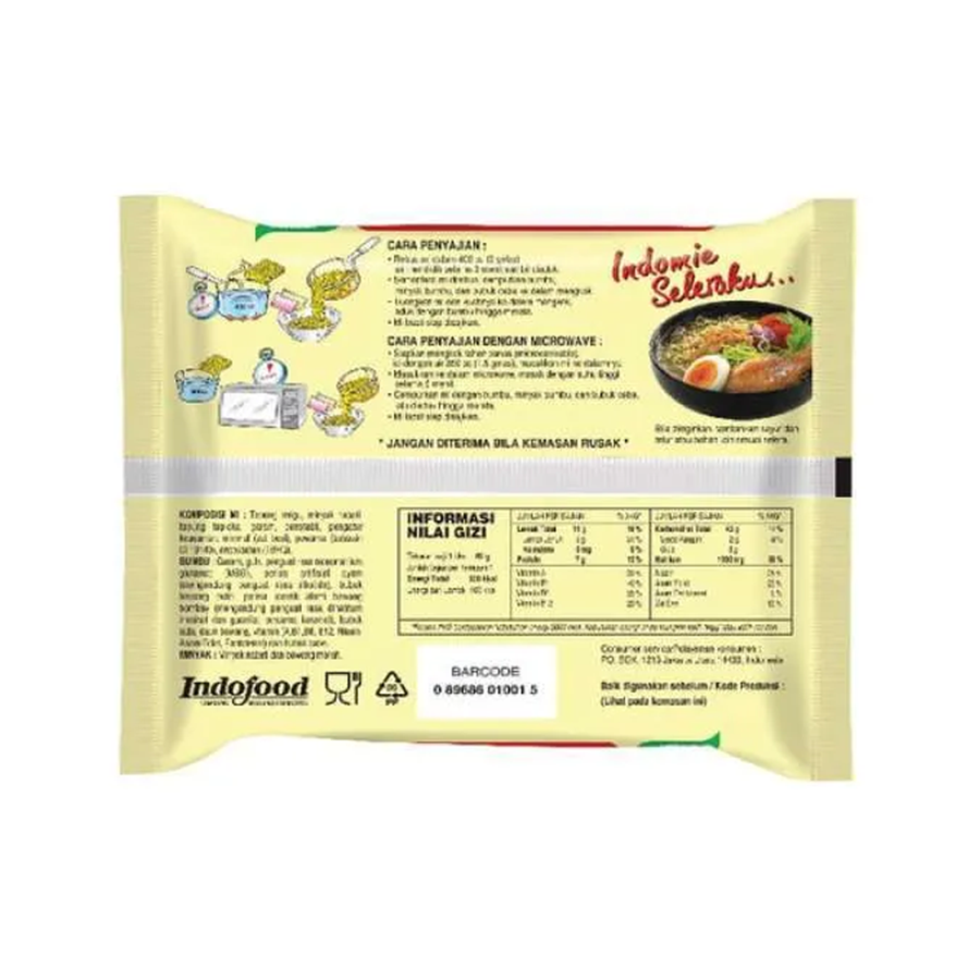 Indomie Kuah Ayam Bawang Mie Instan 69gram