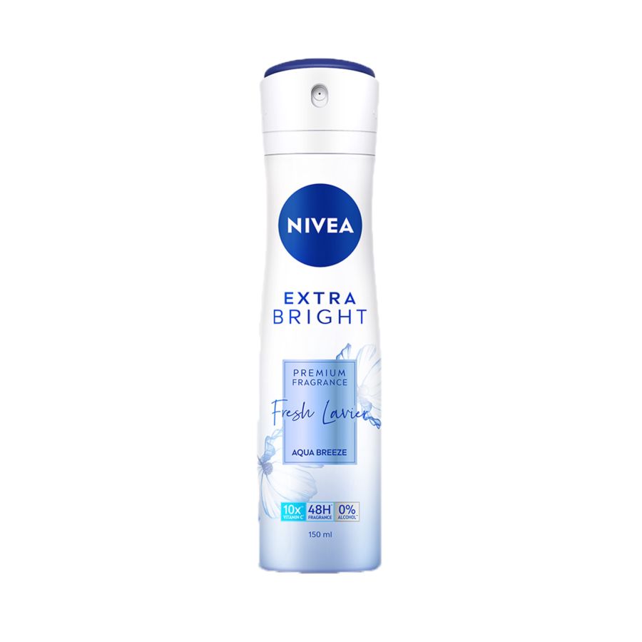 Nivea Extra Bright Fresh Lavier Deodorant Spray 150ml