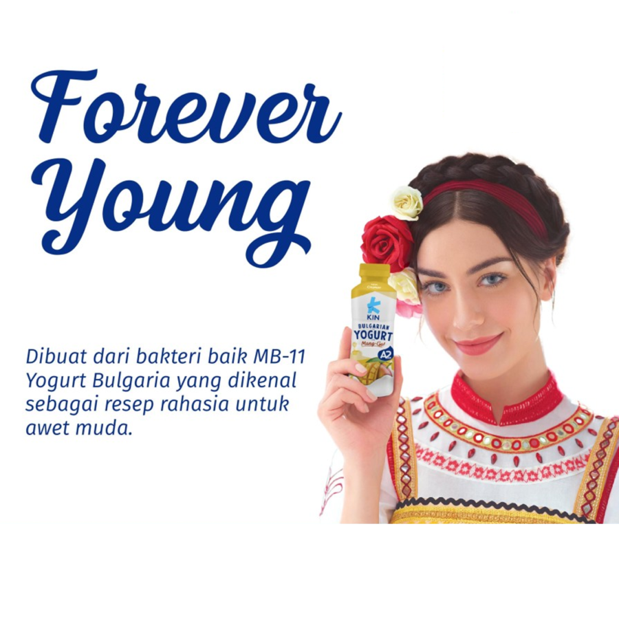 Kin Bulgarian Manggo Yogurt Drink 200ml