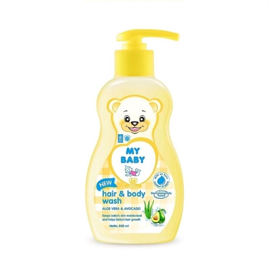 My Baby Hair & Body Wash Pump 300ml