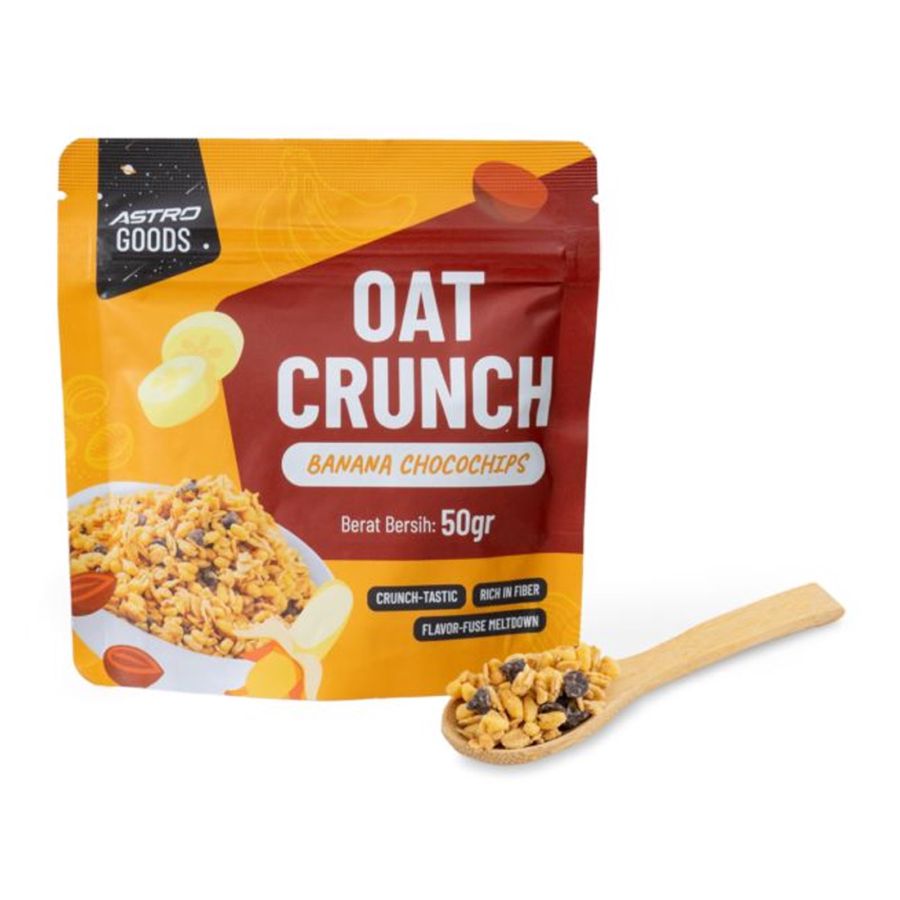 Oat Crunch Banana Choco Chips Astro Goods 50gram