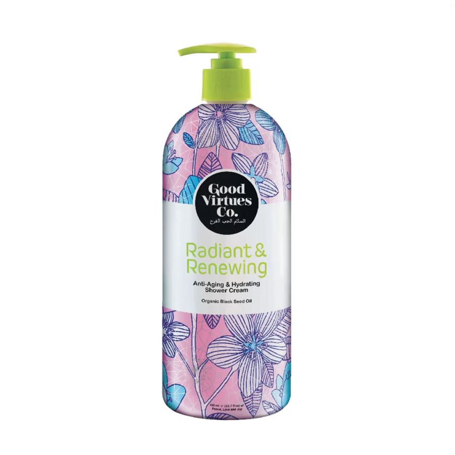 Good Virtues Co. Anti-Aging & Hydrating Shower Cream 700ml