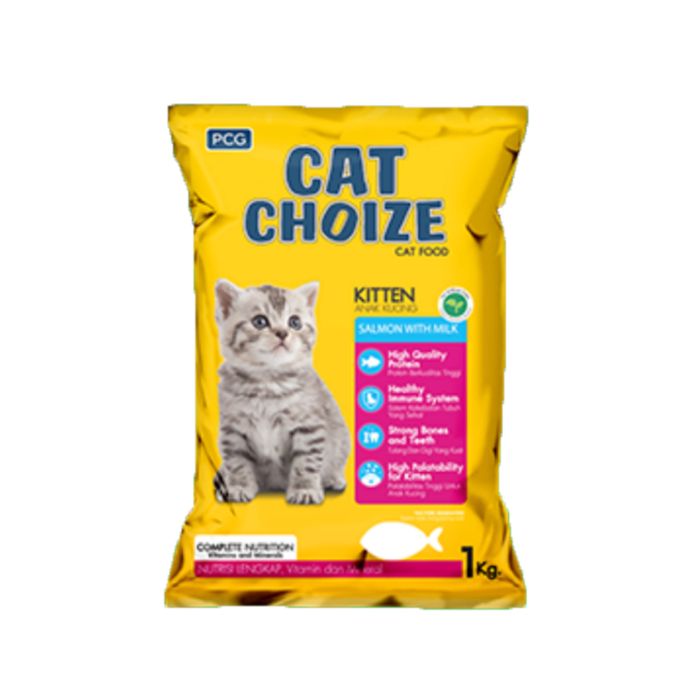 Cat Choize Dry Kitten Food Salmon with Milk