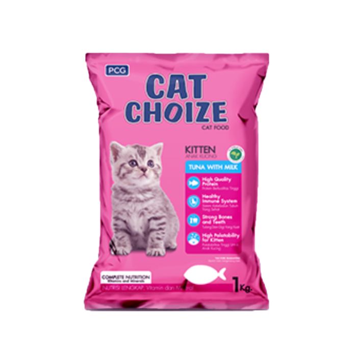 Cat Choize Dry Kitten Food Tuna with Milk