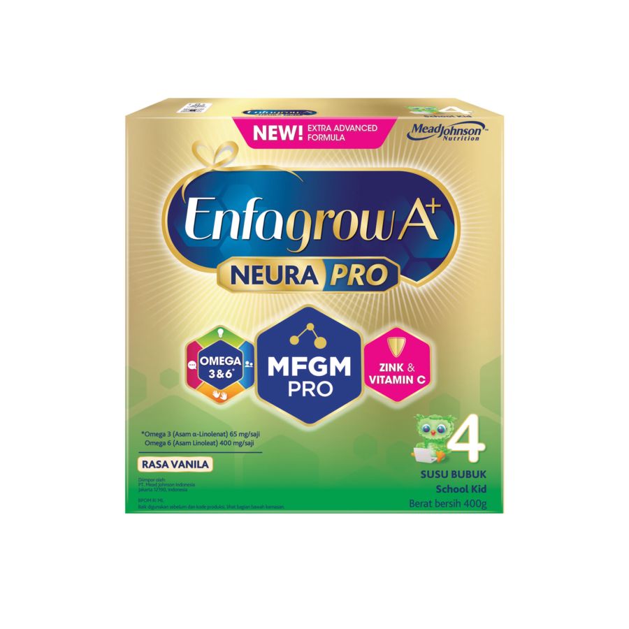 Enfagrow Vanila A+ 4/Susu Formula 400gram