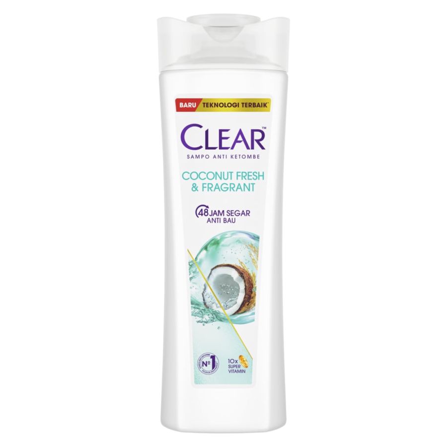 Clear Shampoo Coconut Oil + Rice Freshness 160ml