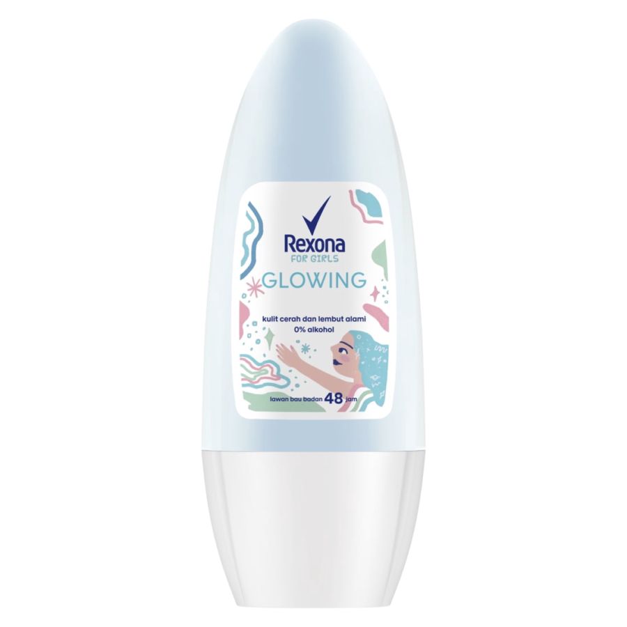 Rexona Deodorant Roll On Glowing White 40 ml 40ml