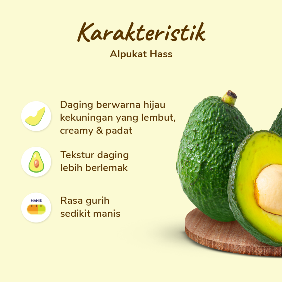 Alpukat Hass Lokal - Astro Farm 1pcs