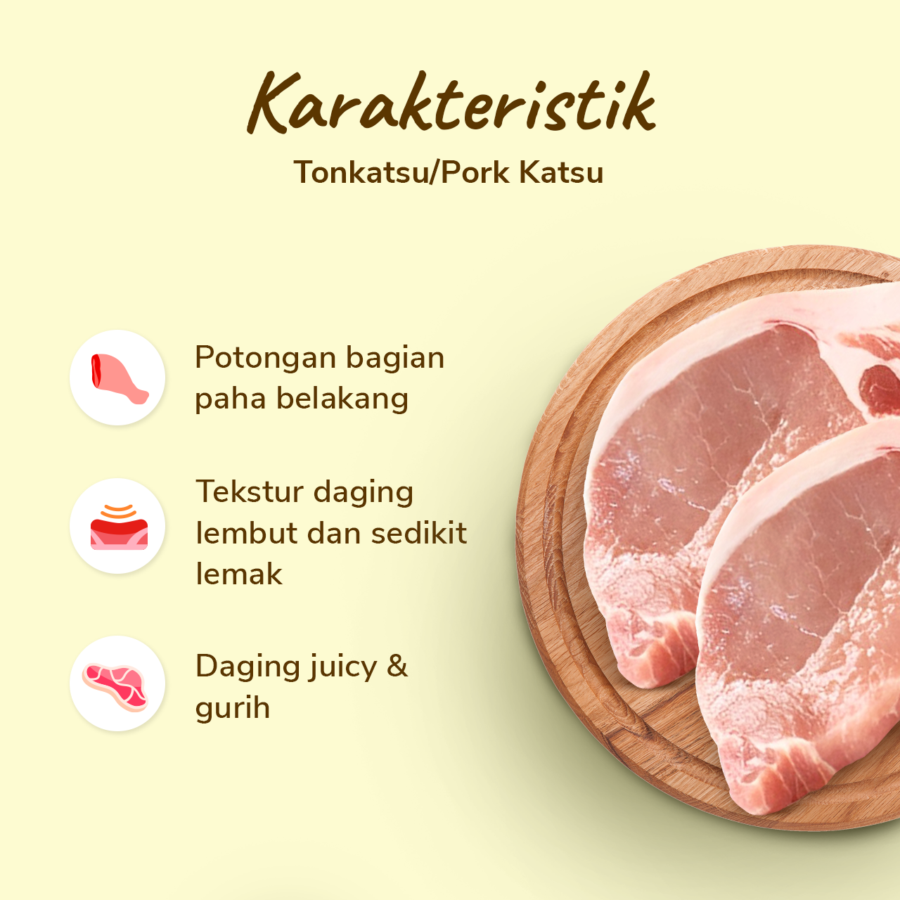 Tonkatsu/Pork Katsu 500gram