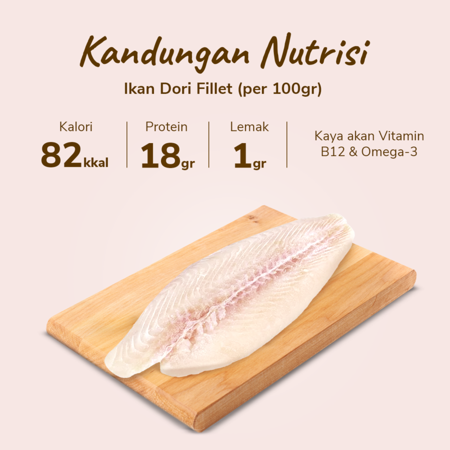 Ikan Dori Fillet NBL Astro Goods 250gram