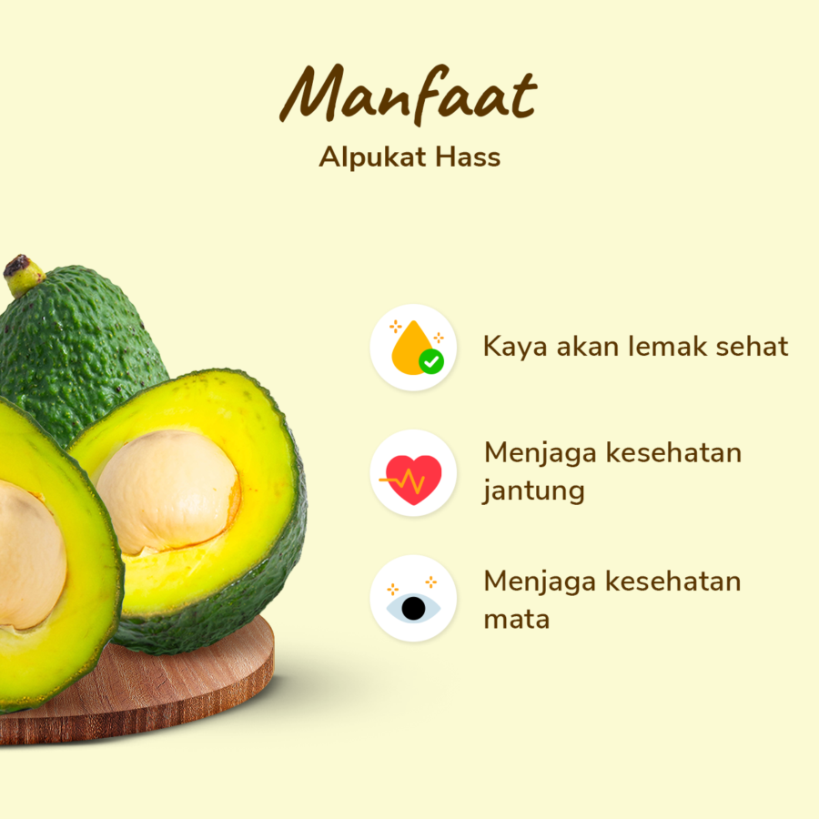 Alpukat Hass Lokal - Astro Farm 1pcs