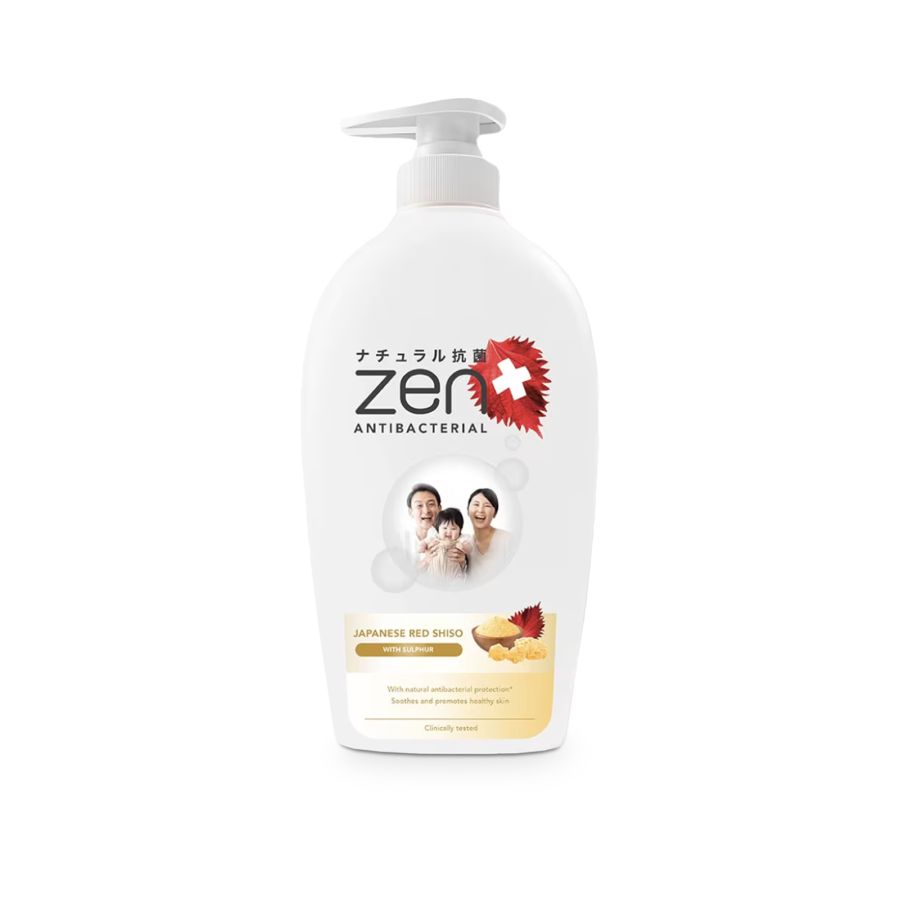 Zen Body Wash Botol Shiso And Sulphur Botol 480ml