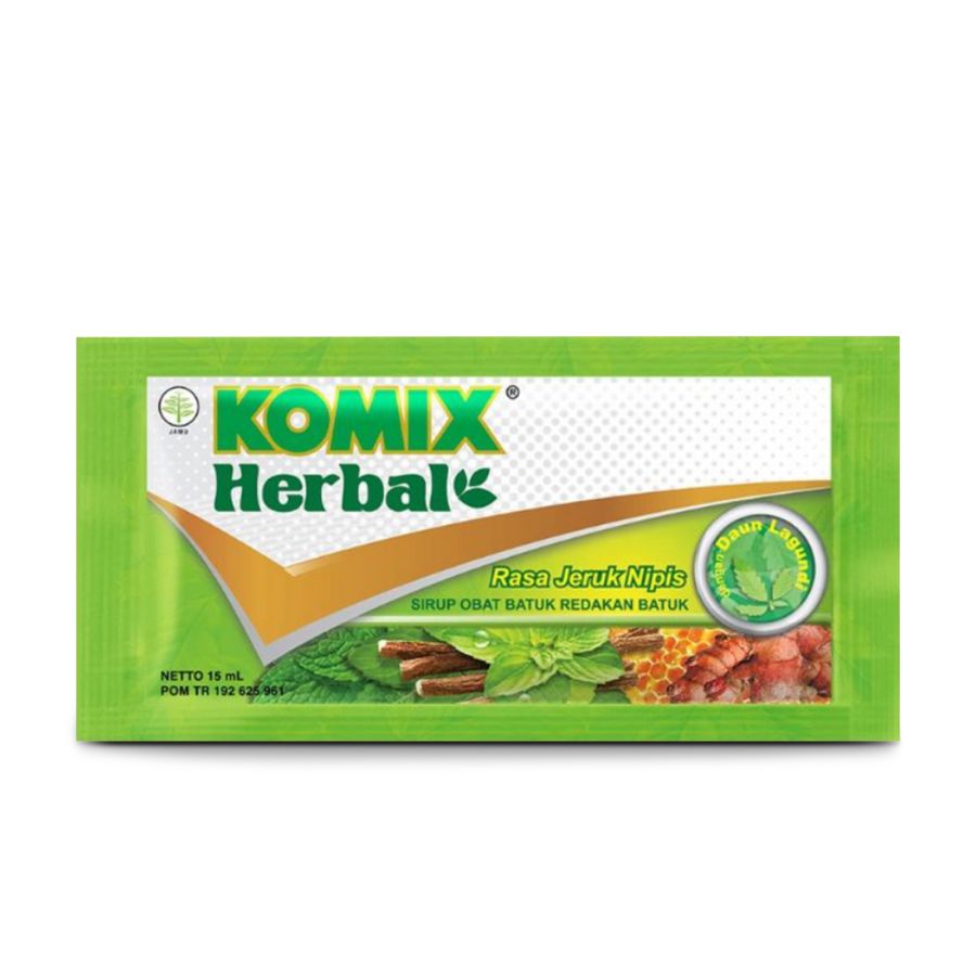 Komix Herbal Jeruk Nipis Box 15ml