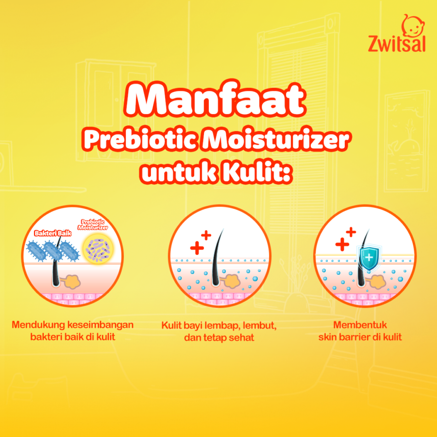 Zwitsal Baby Bath dengan Telon Perawatan Bayi Pouch 400ml