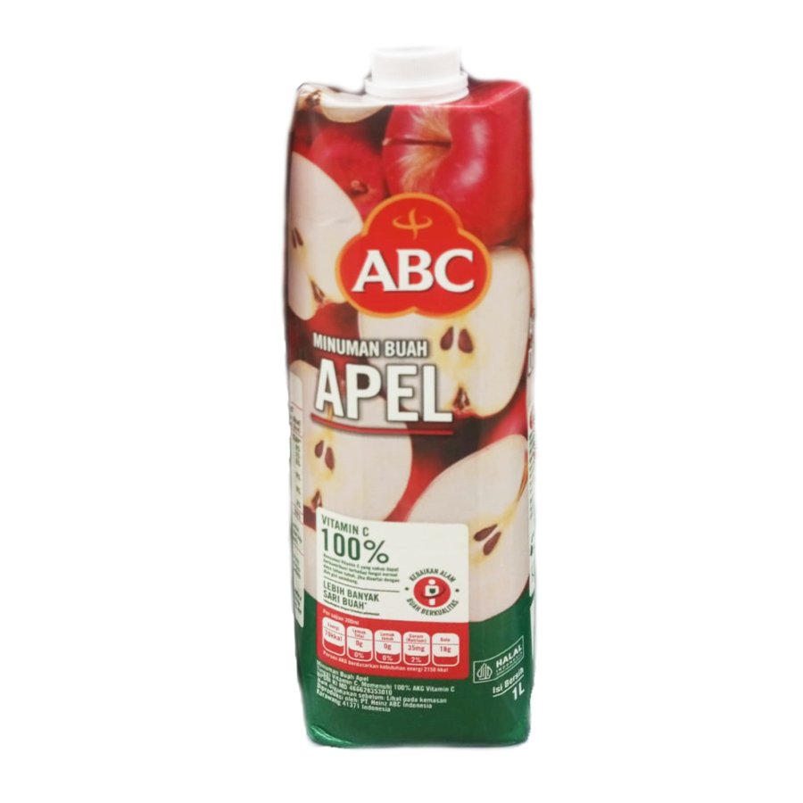 [INVALID] ABC Apple Juice/Jus 1 Liter 1liter