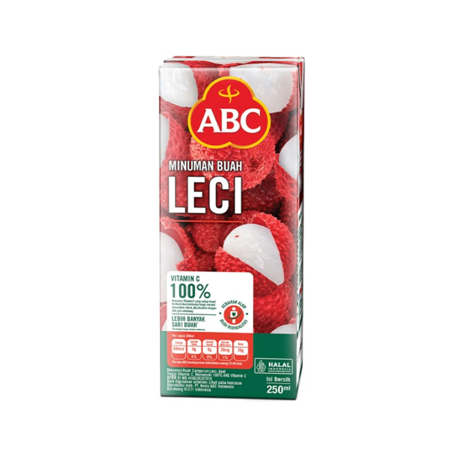 ABC Minuman Buah Leci 250ml