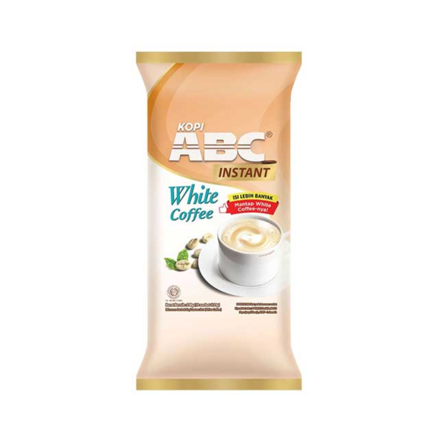 [INVALID] ABC Kopi White Coffee 27gr x 10pcs 270 gram 270gram