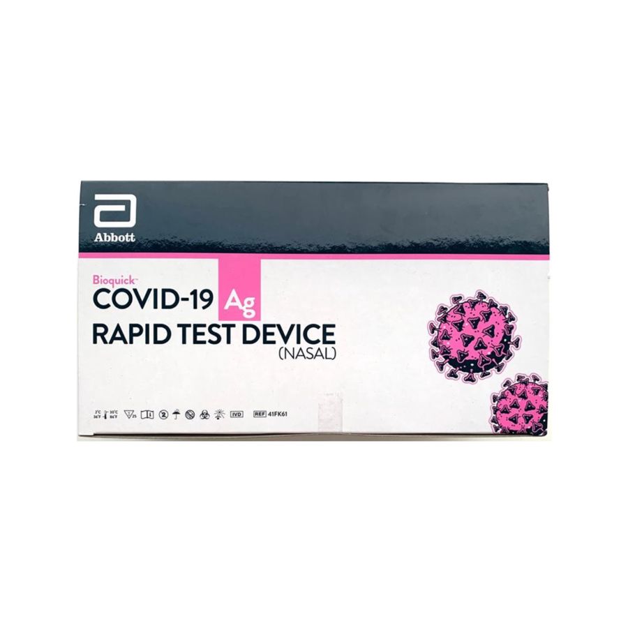 Abbott Bioquick Nasal Alat Test Swab Antigen 1 Box isi 25pcs 1pack