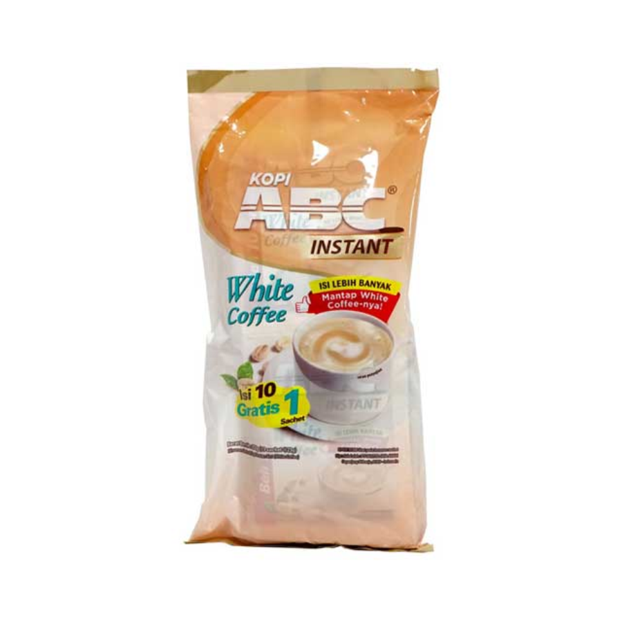 [INVALID] Abc White Coffee Krimer+Nabati Instant Sachet 10 x 20gr 200 gram 200gram