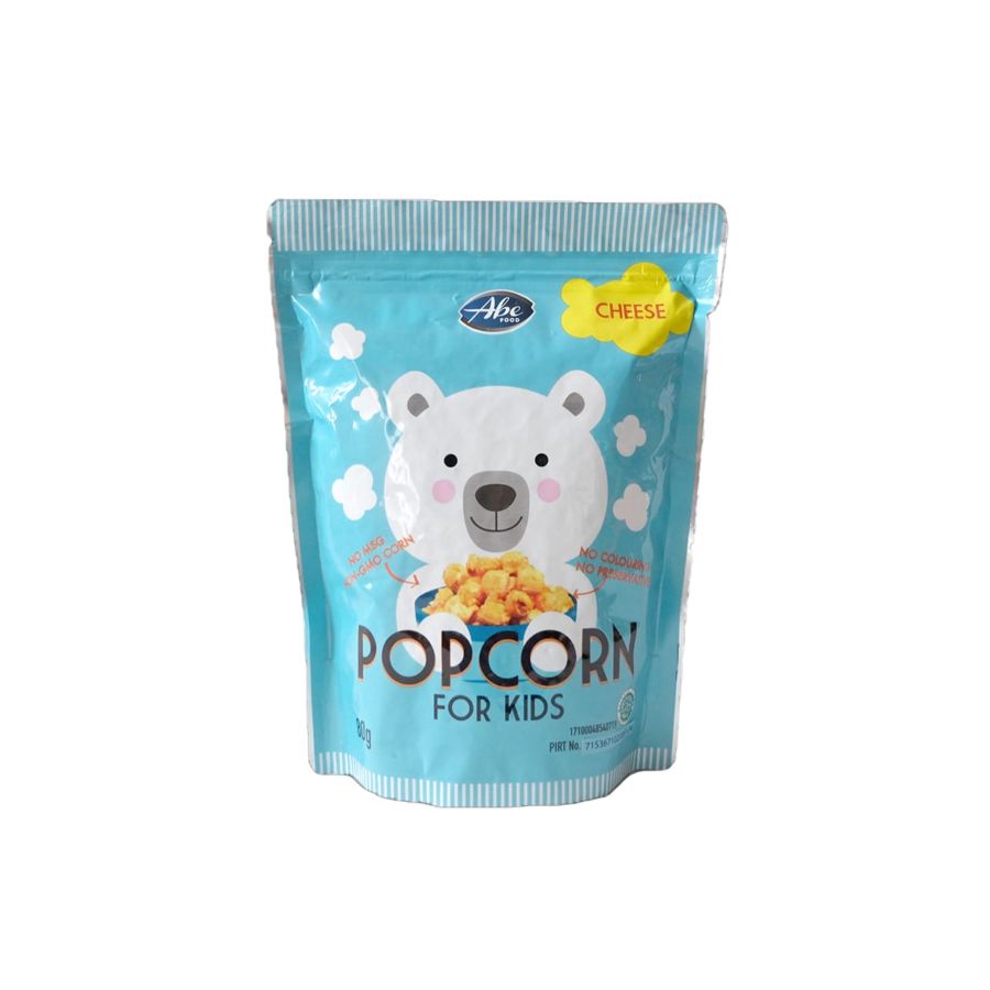 Abe Food Cheese Popcorn for Kids/Snack Bayi 80gram