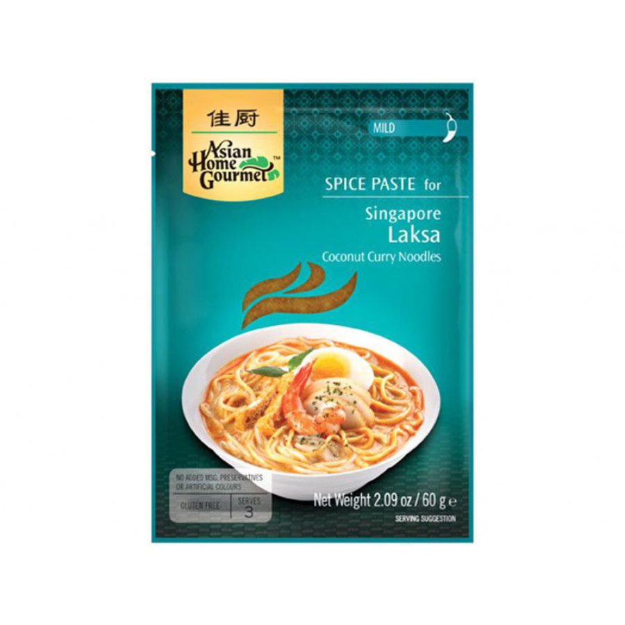 [INVALID] Ahg Singapore Laksa Coconut Curry (Asian Home Gourmet)/Bumbu instan 60gram
