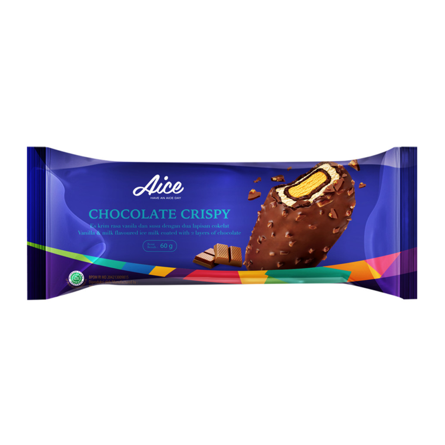 Aice Chocolate Crispy/Es Krim 60gram