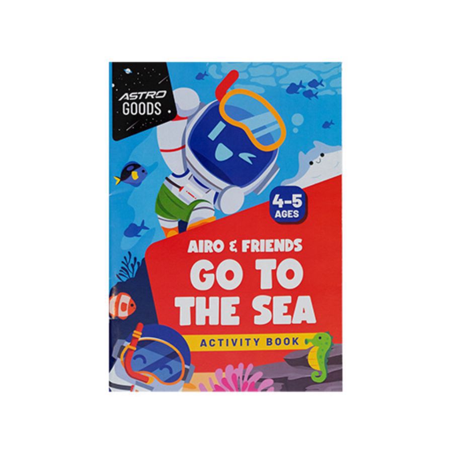 Airo & Friends Go To The Sea Activity Book - 4-5thn - Astro Goods 1pcs