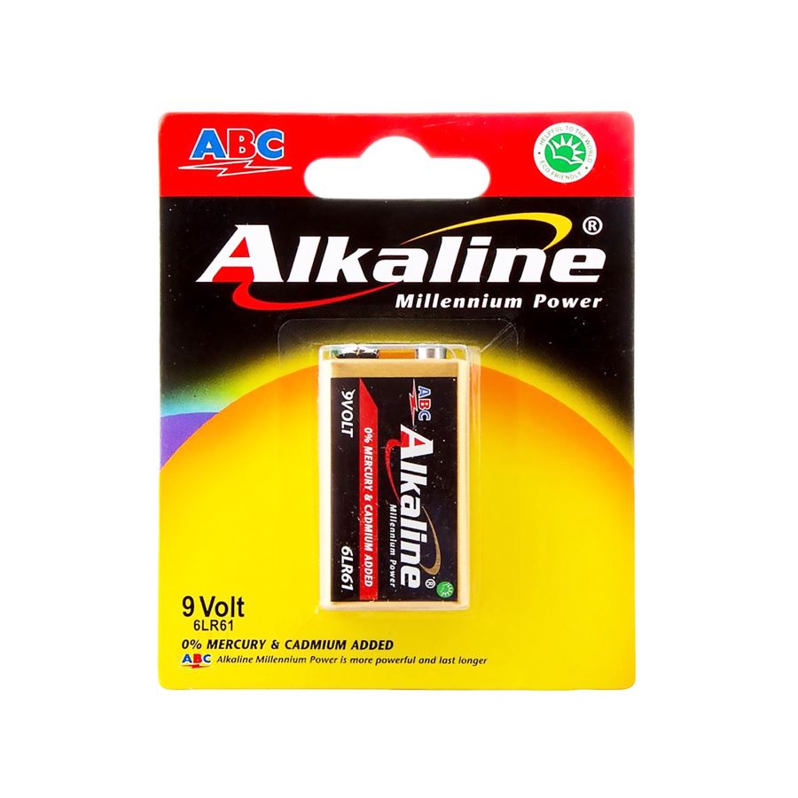 Alkaline Battery 9v 1pcs