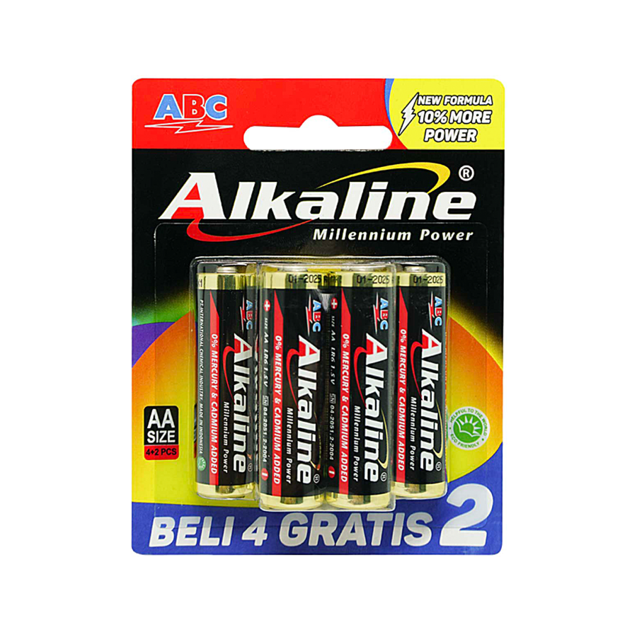 Alkaline Battery AA /Batrai 1packs