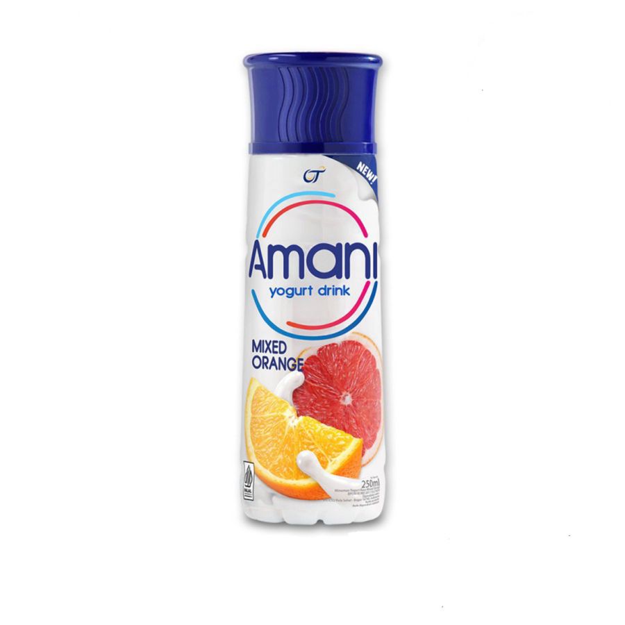 Amani Yogurt Drink Mixed Orange/Yoghurt 250ml