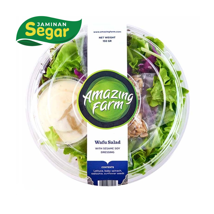 Amazing Farm Wafu Salad with Sesame Soy Dressing 150gram