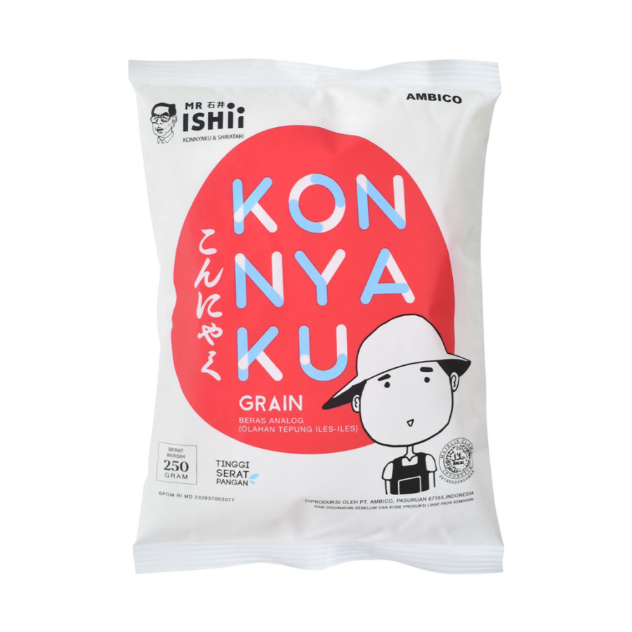 Ambico Konnyaku Shirataki Rice/Beras Shirataki 250gram