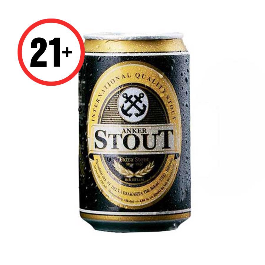 [INVALID] Anker Stout Beer Kaleng 330 ml 330ml