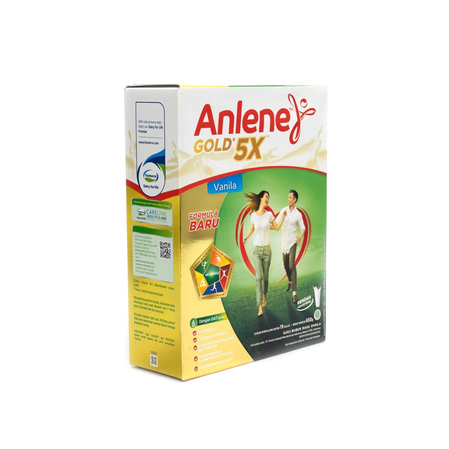 Anlene Gold Plus Vanilla Powder Milk 650gr