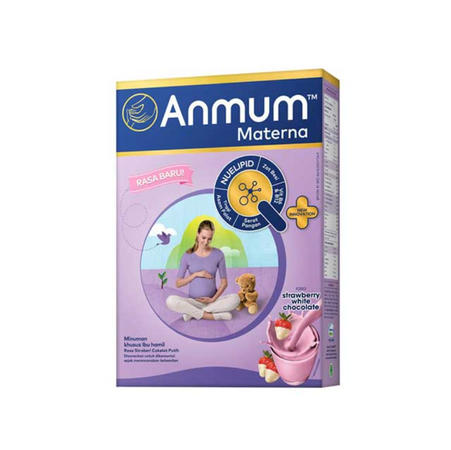 [INVALID] Anmum Materna Strawberry White Chocolate Box 200 gram 200gram