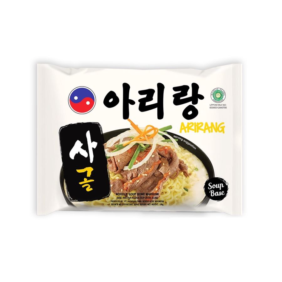 Arirang Mie Kuah Bone Marrow Ramen Mie Instan 110gram