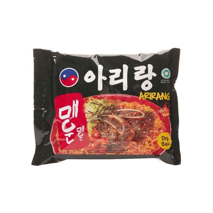 Arirang Extra Hot Fried Ramen Noodle/Mie Instan