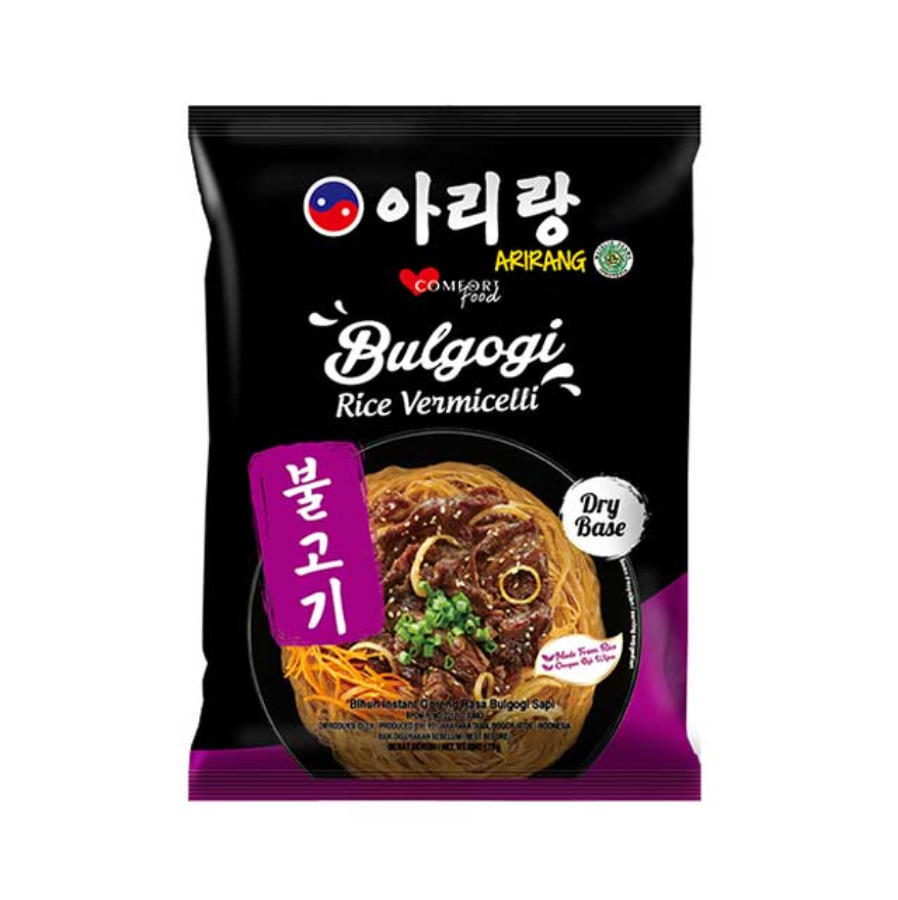 Arirang Rice Vermicelli Bulgogi/Mie instan 70gram 70gram