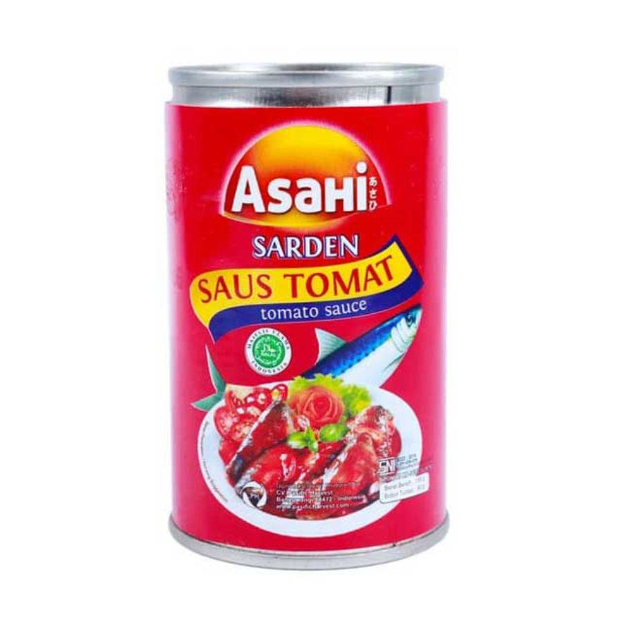 [INVALID] Asahi Sarden Tomat 425 gram 425gram