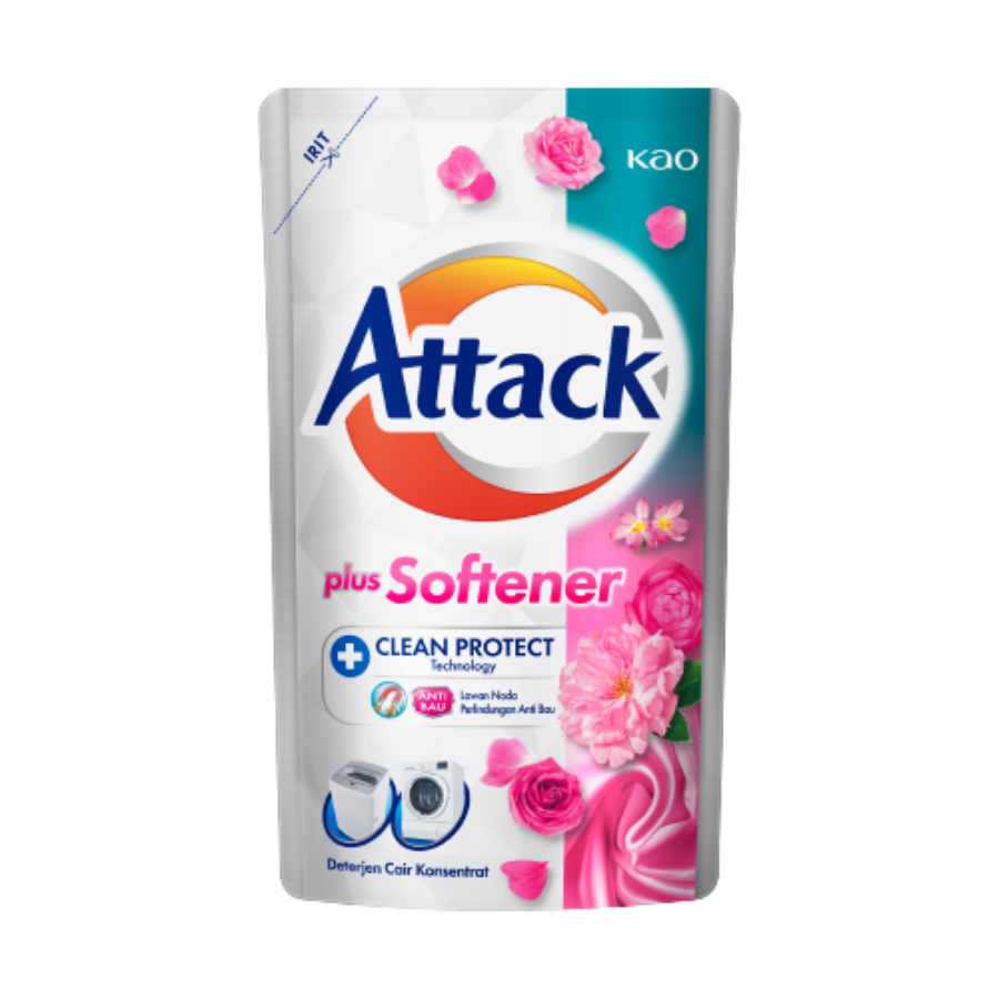 Attack Plus Softener Deterjen Cair 750ml