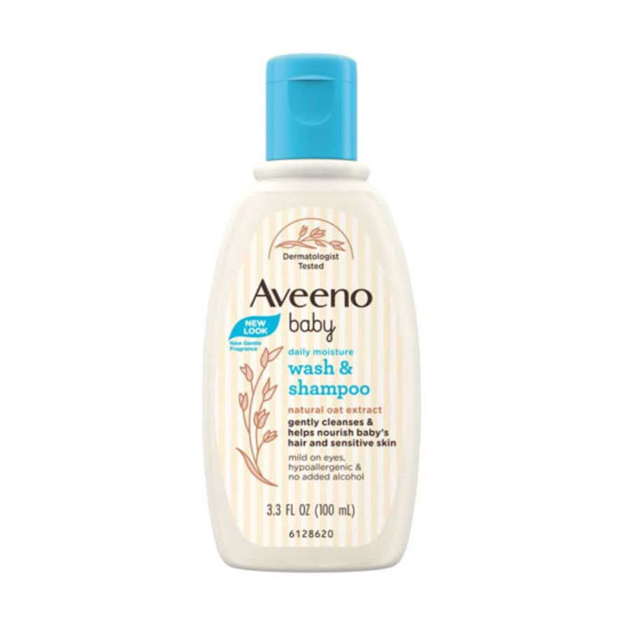 Aveeno Daily Moisture Wash&Shampo 100ml