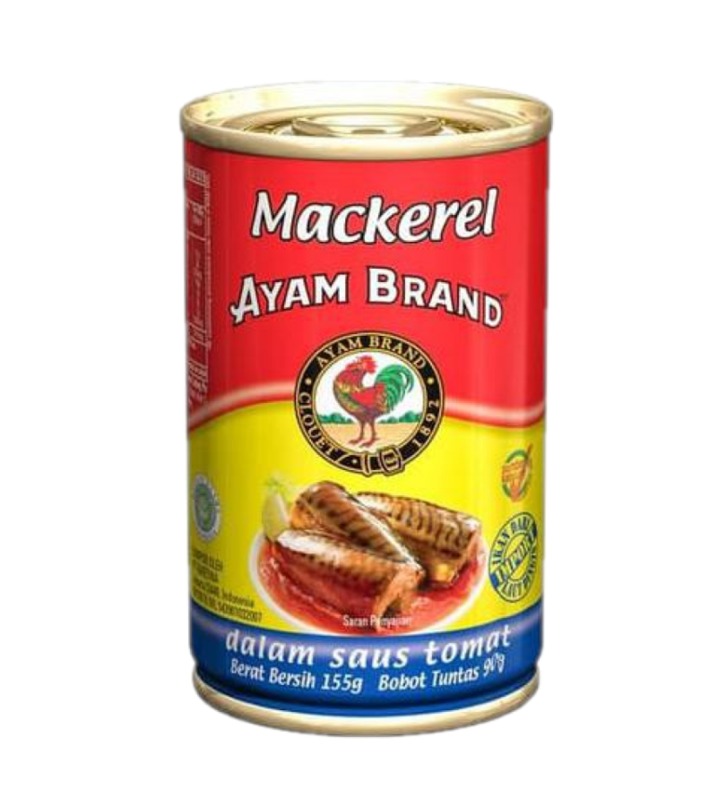 Ayam Brand Mackerel Saus Tomat 155gram