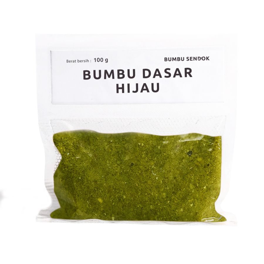 Bumbu Sendok Bumbu Dasar Hijau  100gram