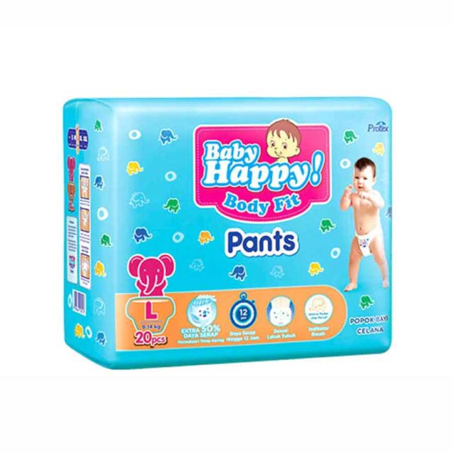 Baby Happy Body Fit L20 Diapers Pants 1packs