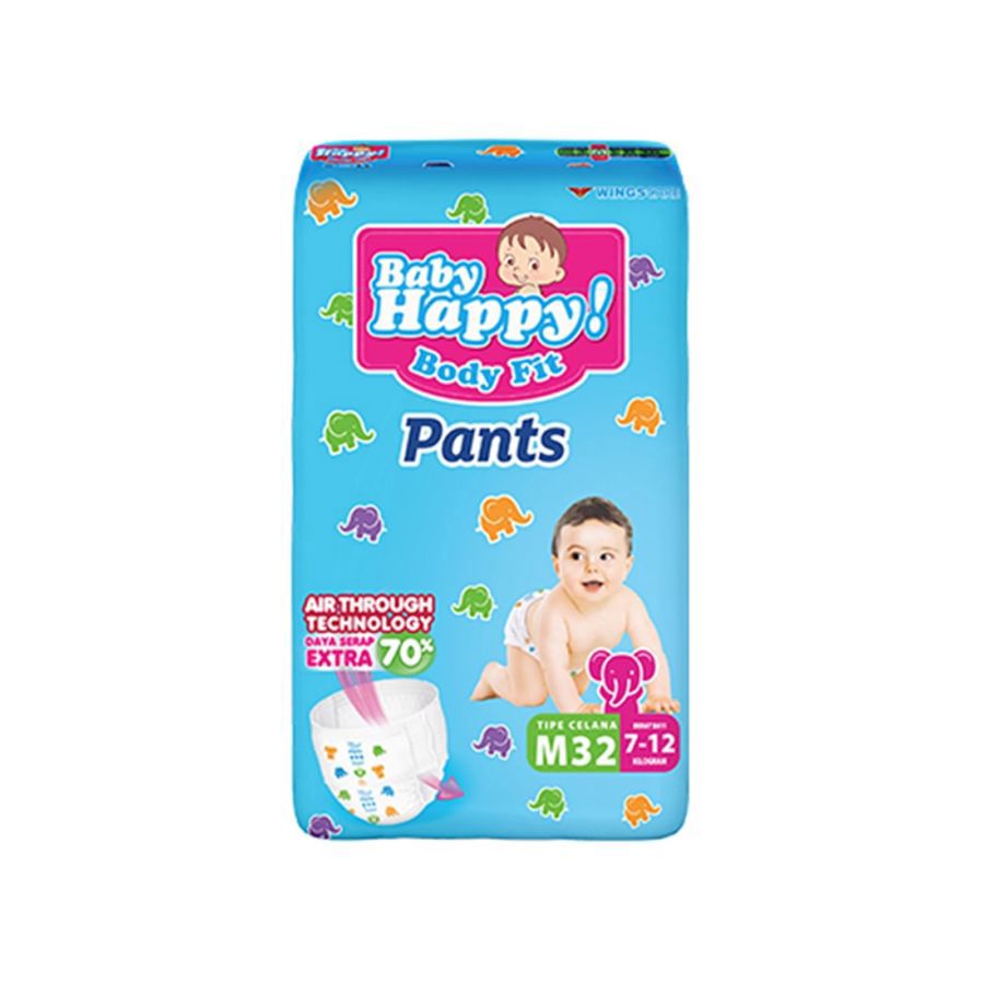 Baby Happy Pants M32 Diapers Pants 1packs