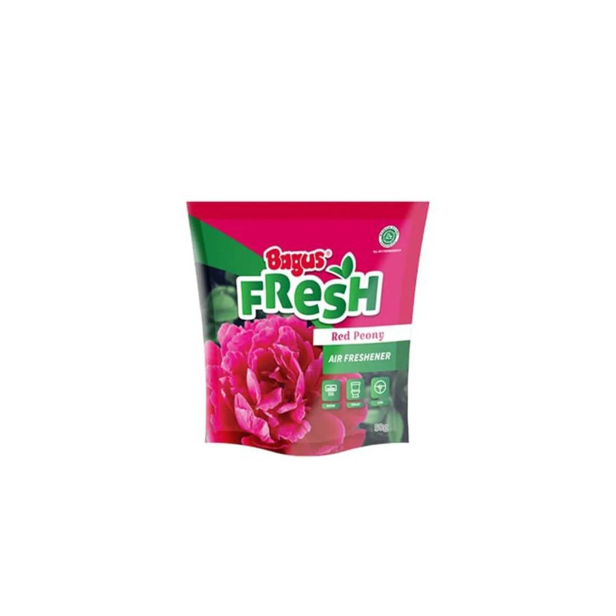 Bagus Fresh Air Freshener Red Peony Pengharum Ruangan 50gram